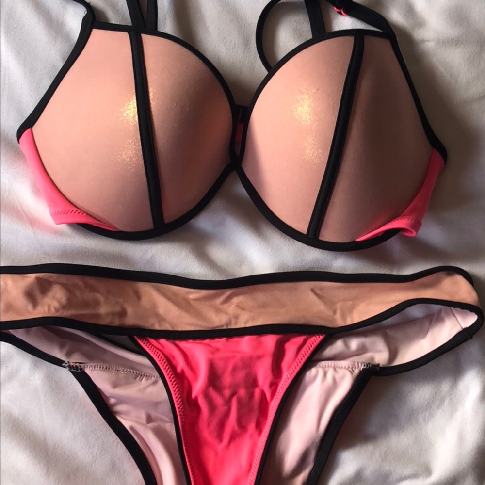 Victoria secret pink bikini top